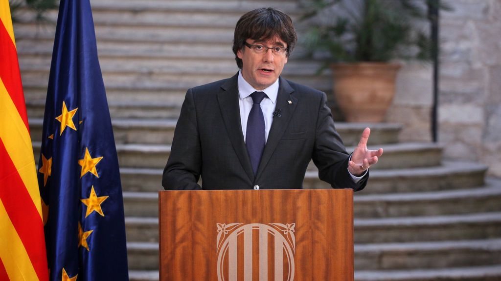 Puigdemont : "Tenemos la voluntad de seguir trabajando para construir un país libre"