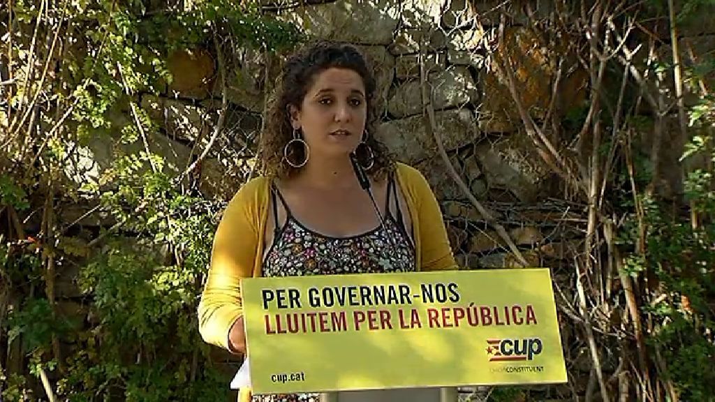 La CUP, sobre Puigdemont: "Es el president legítimo de la República de Cataluña"