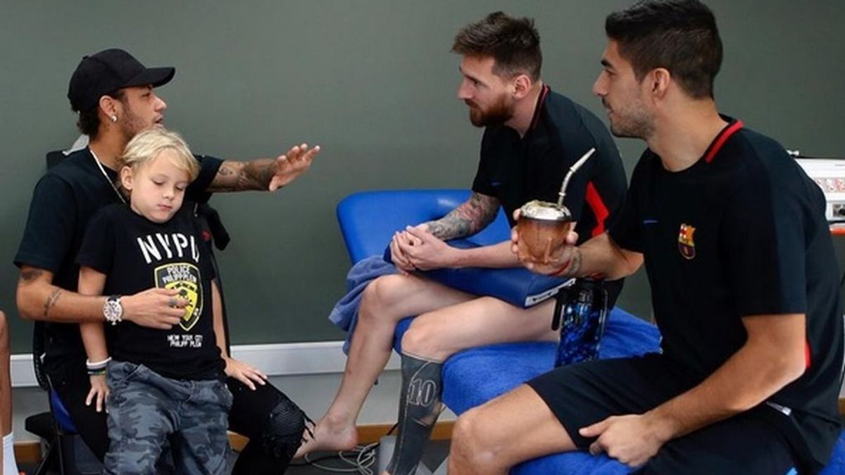 ¡Vuelve la MSN! Neymar recuerda sus historias con Messi y Suárez en su reencuentro en Barcelona