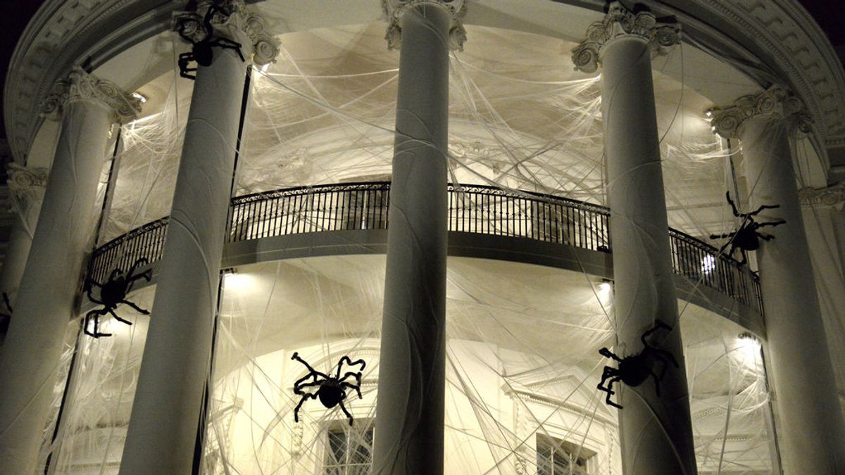 La imagen más terrorífica de la Casa Blanca... ¡por Halloween!