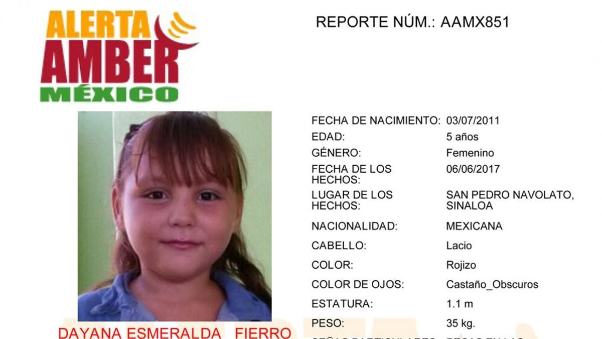 Encuentran a una niña de cinco años asesinada tras estar cinco meses desaparecida