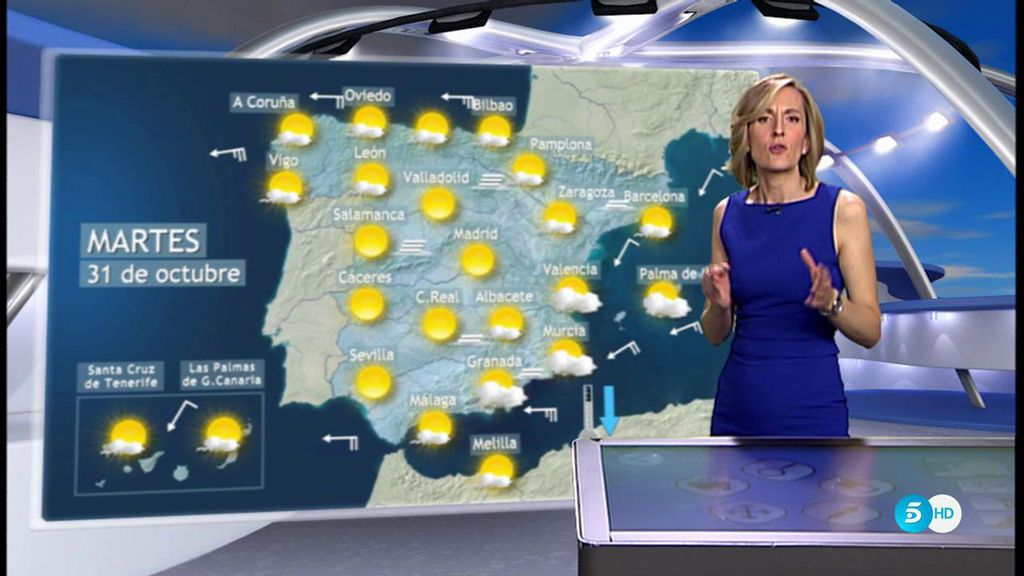 El tiempo, con Rosalía Fernández