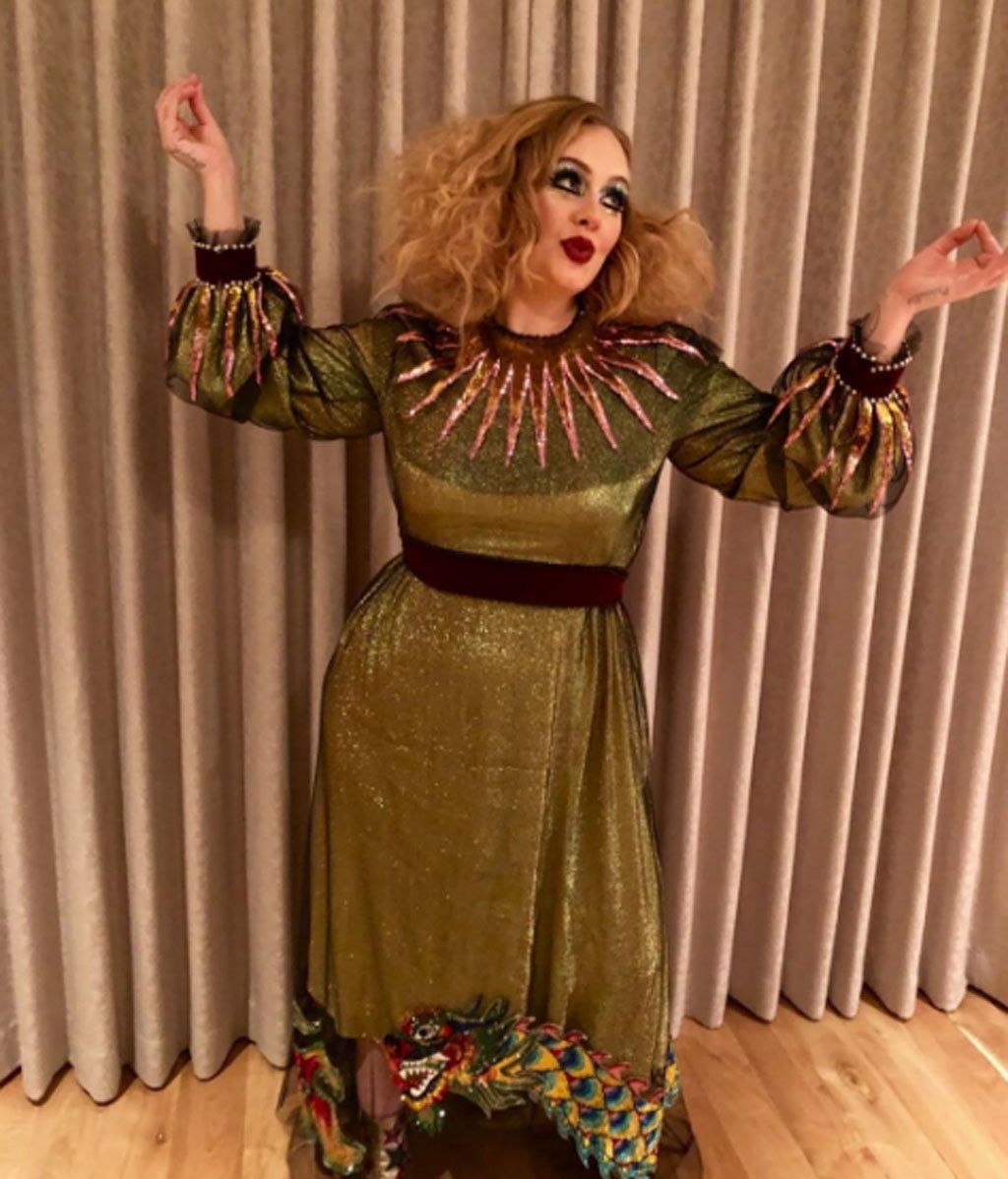 Ronaldo Junior de demonio, Adele del payaso de It y más disfraces vip pre- Hallowen