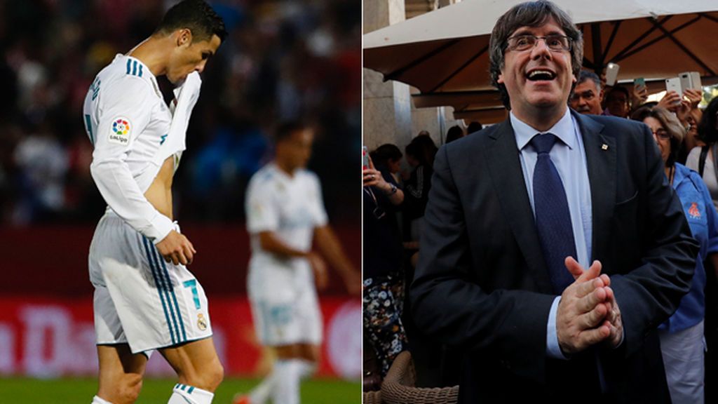 Puigdemont utiliza la victoria del Girona ante el Real Madrid como símbolo del independentismo en Cataluña