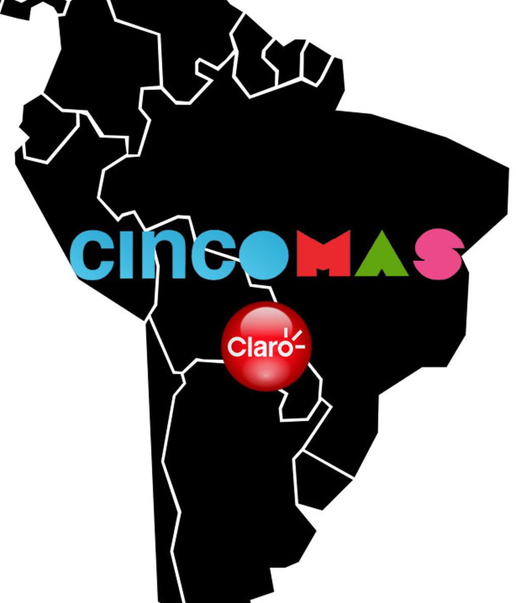 CincoMAS comienza sus emisiones regulares en Chile, Paraguay, Perú y Ecuador tras alcanzar un acuerdo de distribución con ClaroTV