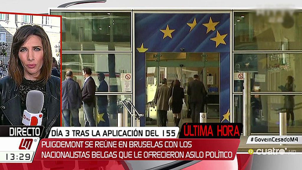 Puigdemont está en Bruselas para reunirse con los nacionalistas belgas que le ofrecieron asilo político, según ‘El Periódico’