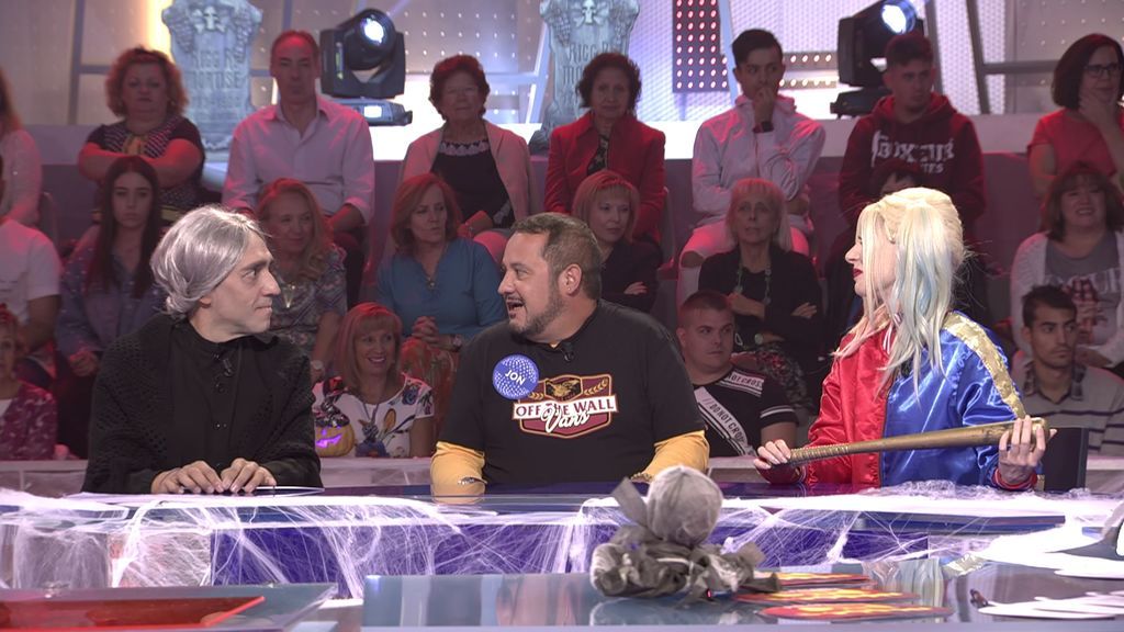 El plató de 'Pasapalabra' se viste de Halloween