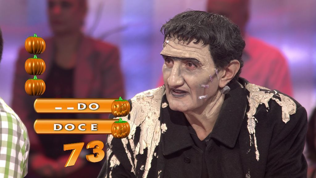 El plató de 'Pasapalabra' se viste de Halloween