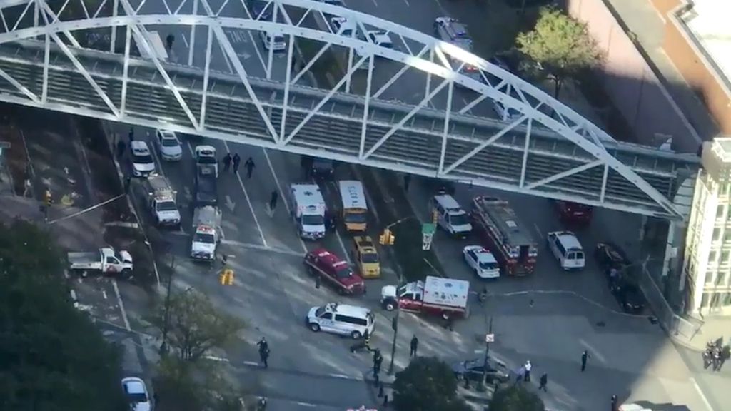 Atentado en Nueva York: Un "lobo solitario" mata a ocho personas