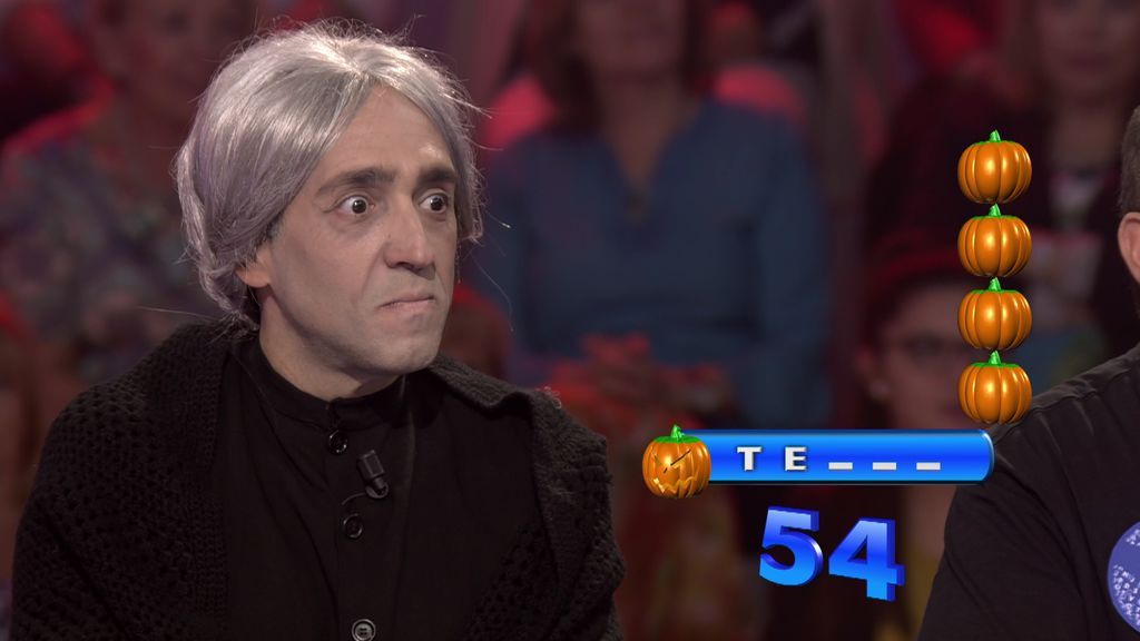 El plató de 'Pasapalabra' se viste de Halloween