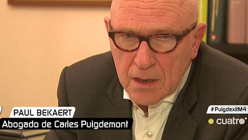 Paul Beakert, abogado de Puigdemont: “No se esconde, es un hombre muy motivado”