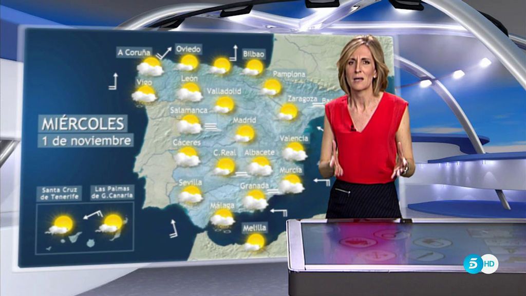 El tiempo, con Rosalía Fernández