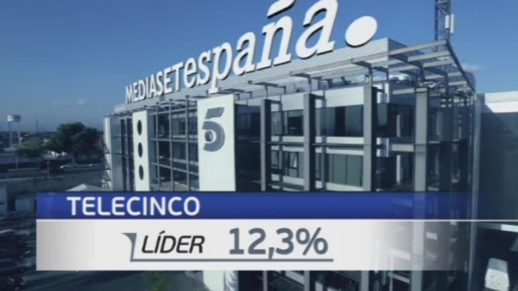 Telecinco, líder un mes más