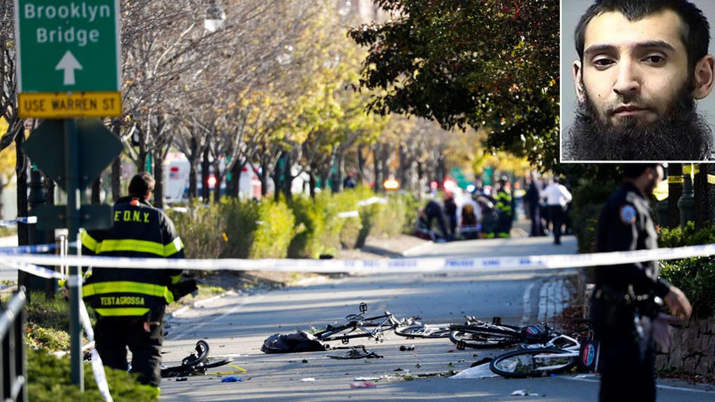 El terrorista de Manhattan: Un hombre de 29 años, uzbeko con residencia legal en EEUU