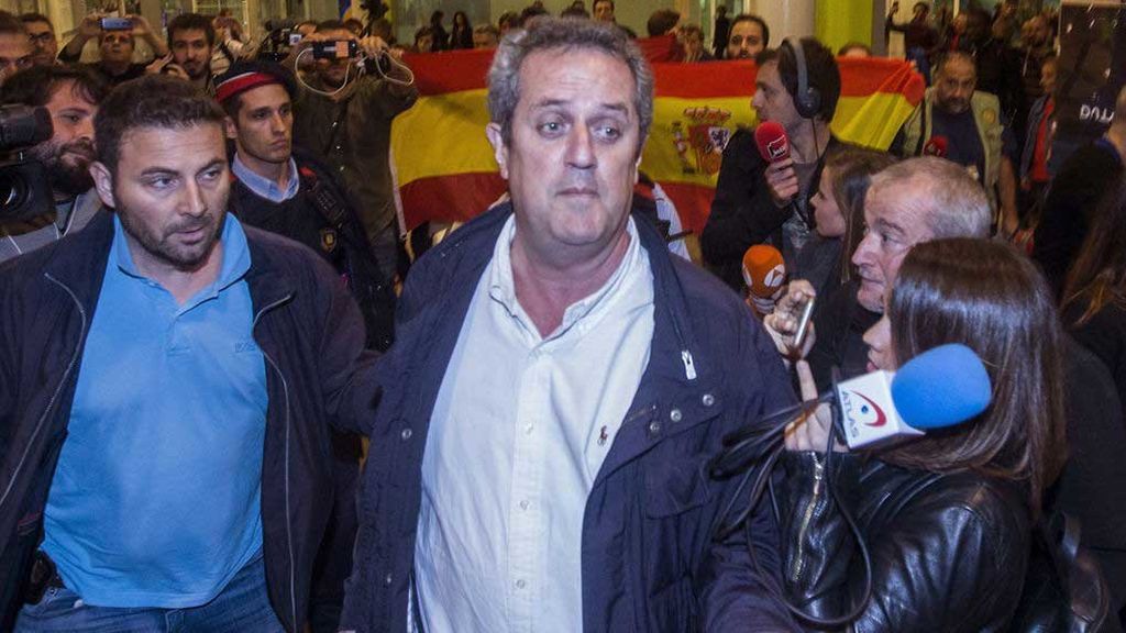 Forn y Bassa llegan a Barcelona tras acompañar a Puigdemont en Bruselas
