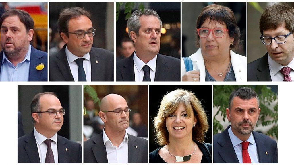 La juez envía a prisión a Junqueras y a otros siete exconsellers de la Generalitat