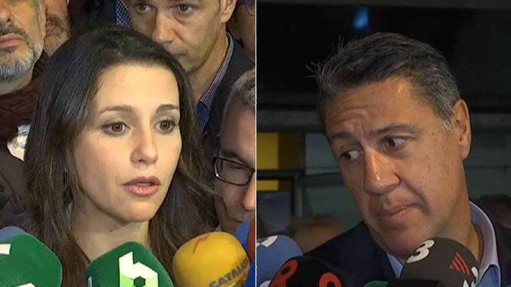 Cs y PP en Cataluña "respetan" la decisión judicial y piden volver "a la normalidad"