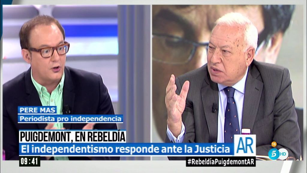 Margallo se apuesta una cena con Pere Mas a que Israel no reconoce la DUI de Cataluña