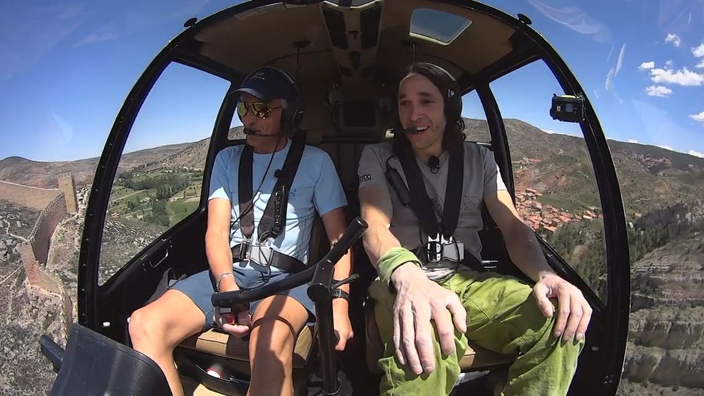 Jesús Calleja visita Albarracín en 'Volando voy', programa de Cuatro