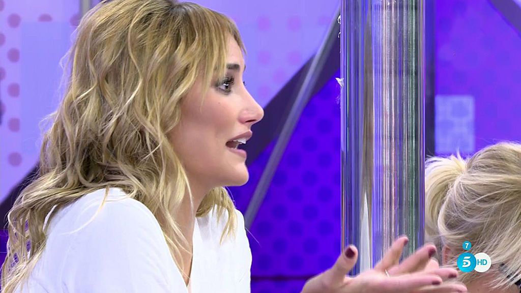 Alba Carrillo entra en cólera ante los rumores de su tonteo con Iván González