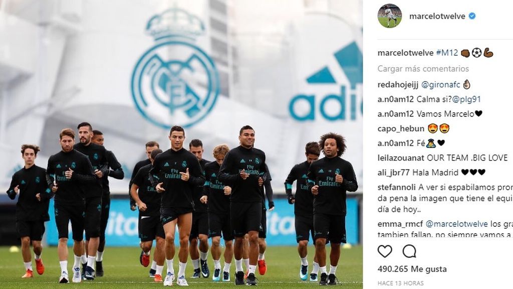 El 'Zasca' de Marcelo a un aficionado que le recriminó los balones que pierde