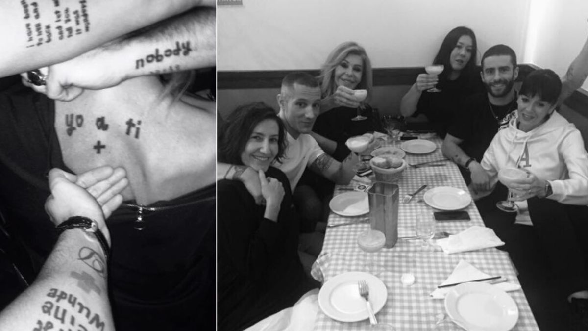 David Delfín, bajo la piel: sus amigos comparten 'tatoos' en el homenaje por su cumpleaños 🐬🐬