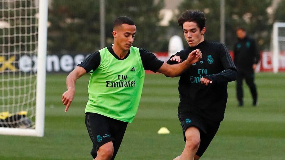 Sergio Arribas, el joven de 16 años que ya ha entrenado con el primer equipo del Real Madrid Sergio Arribas, el joven de 16 años que ya ha entrenado con el primer equipo del Real Madrid