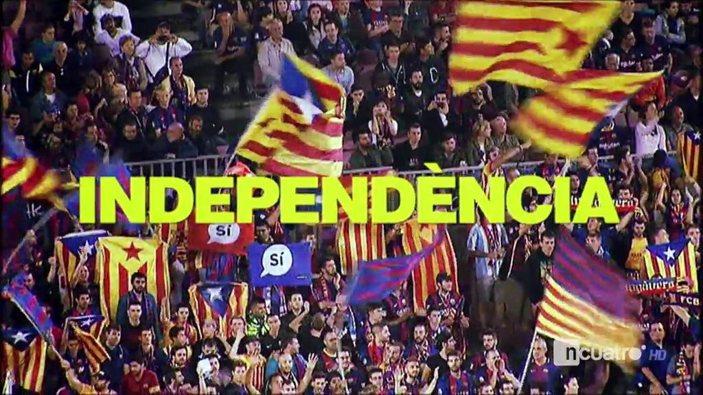 El Camp Nou prepara su protesta: “Libertad presos políticos”