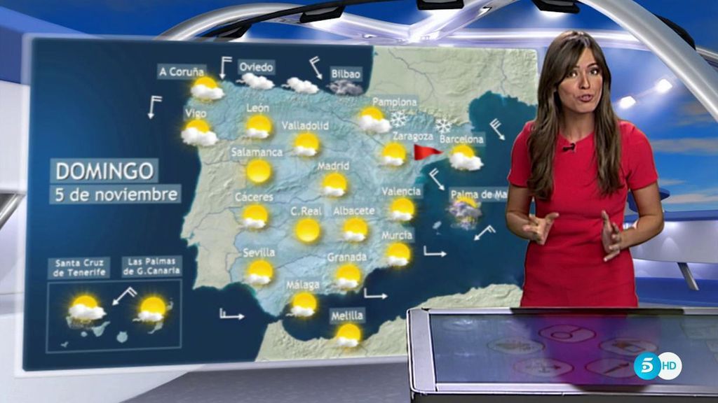 ¡El invierno ya está aquí!: Nieve en cotas superiores a los 1.100 metros❄
