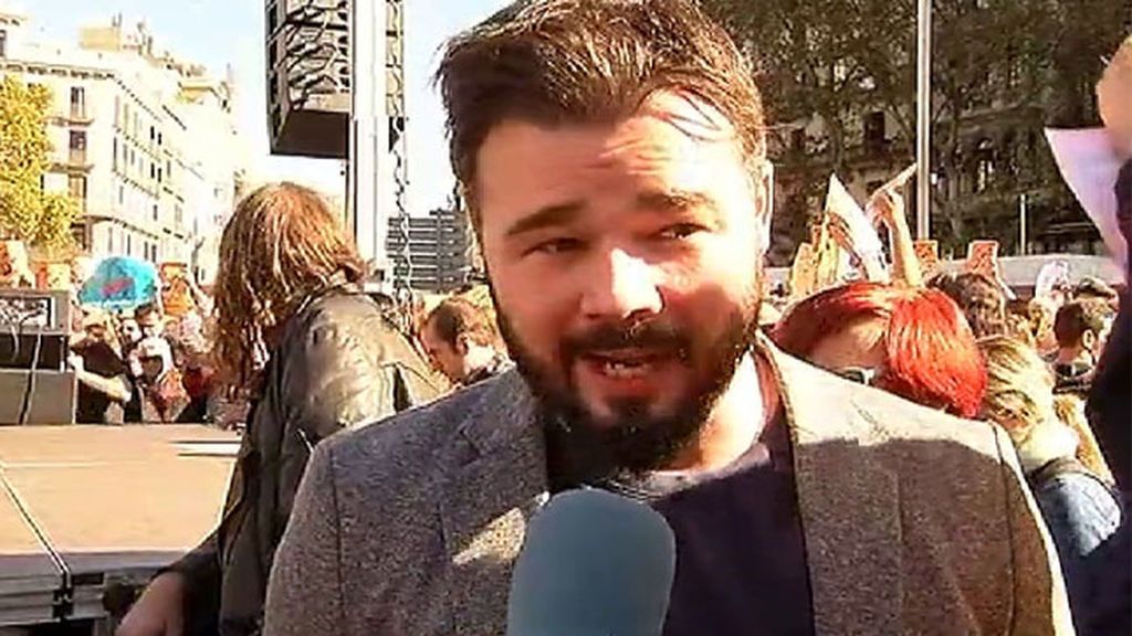 Gabriel Rufián: "Haremos de nuestras urnas su peor pesadilla"