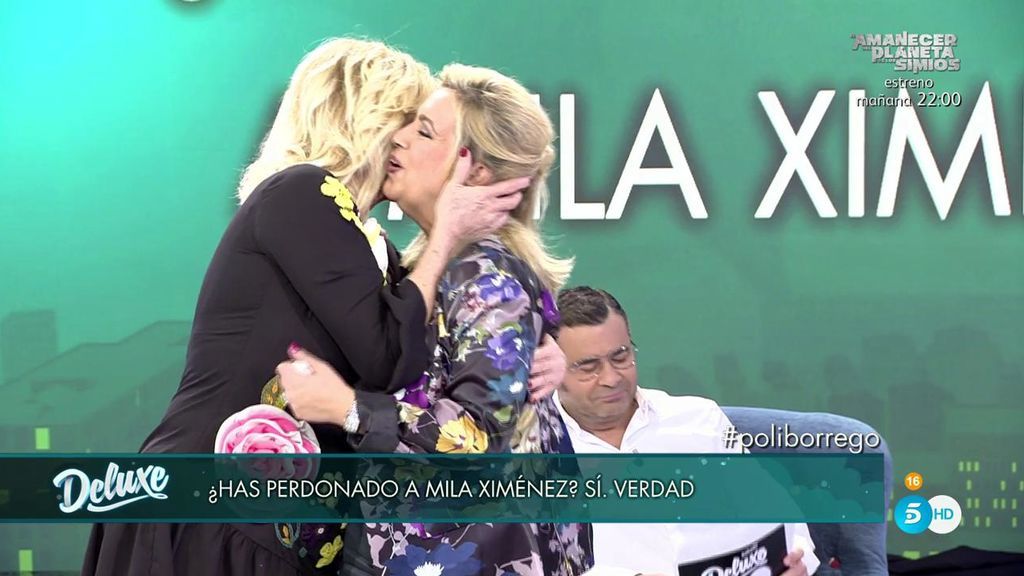 ¡El abrazo más esperado ha llegado! Carmen Borrego ha perdonado a Mila Ximénez