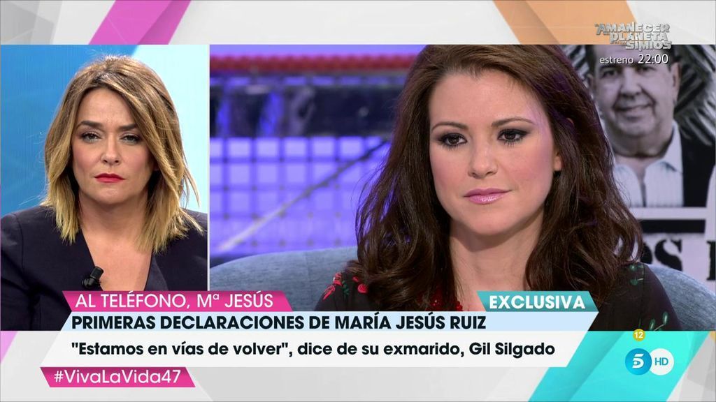 De "desearle lo peor" a "plantearse volver con él": Mª Jesús Ruiz confiesa sus sentimientos hacia Gil Silgado