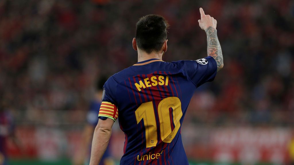 La felicitación del Camp Nou a Messi tras sus 600 partidos como culé