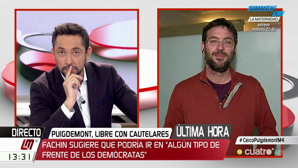 Dante Fachín, tras su dimisión de Podem: “No voy a ir a las elecciones del 21-D ni con Esquerra ni con la CUP”
