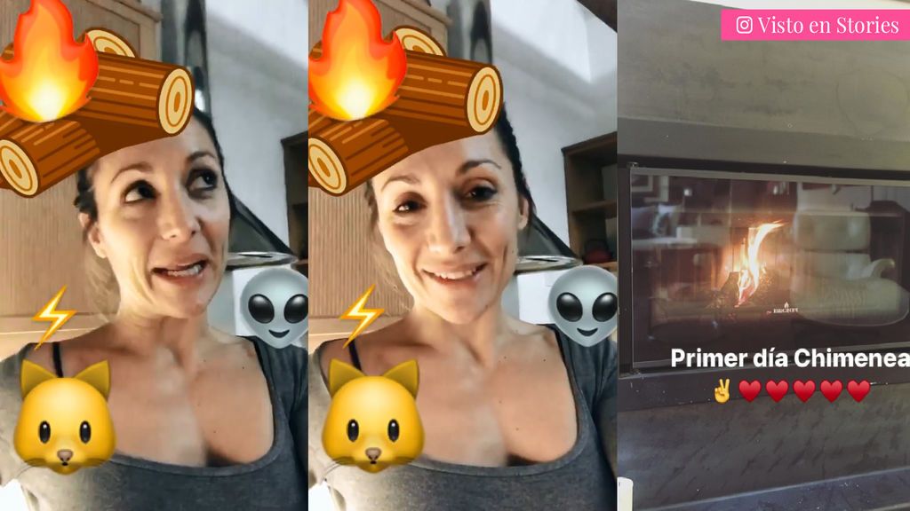 nagore+sandra chimenea