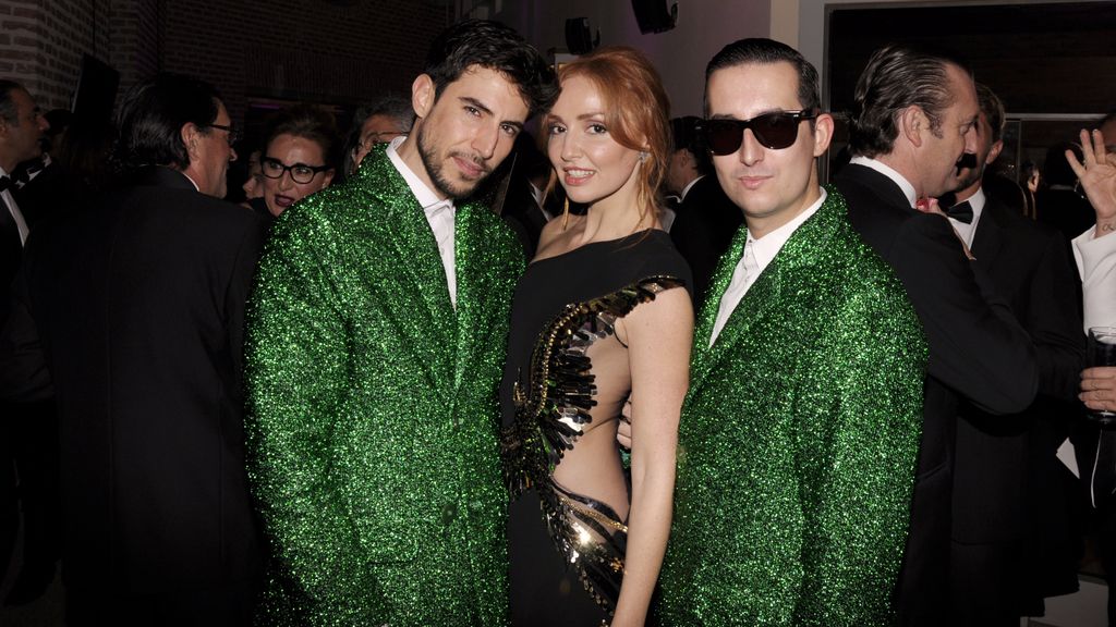 No pudimos dejar de posar con la escultural Cristina Castaño