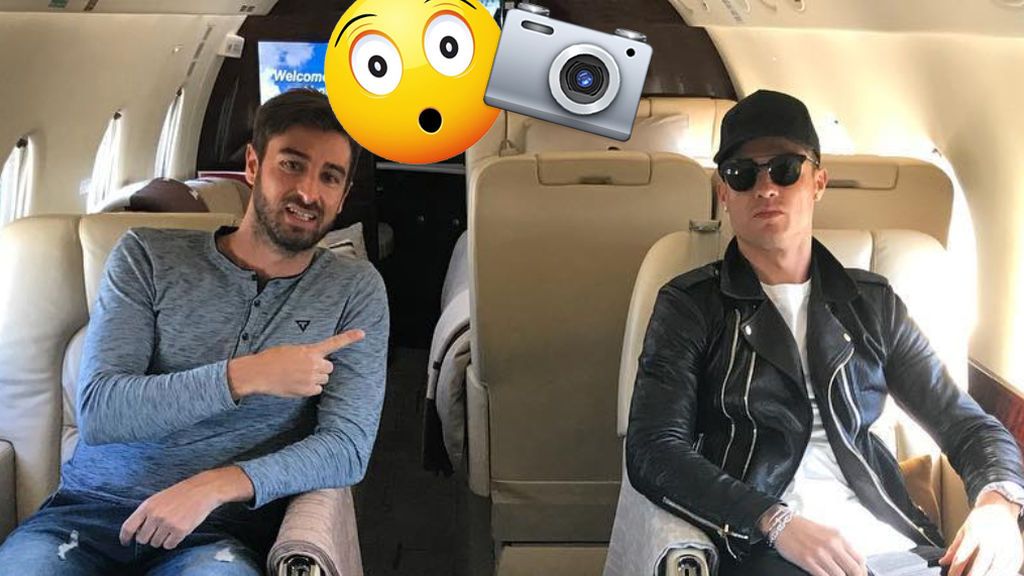 El inquietante detalle en la última foto de Cristiano Ronaldo dentro de su avión… ¿¡quién la hace!?