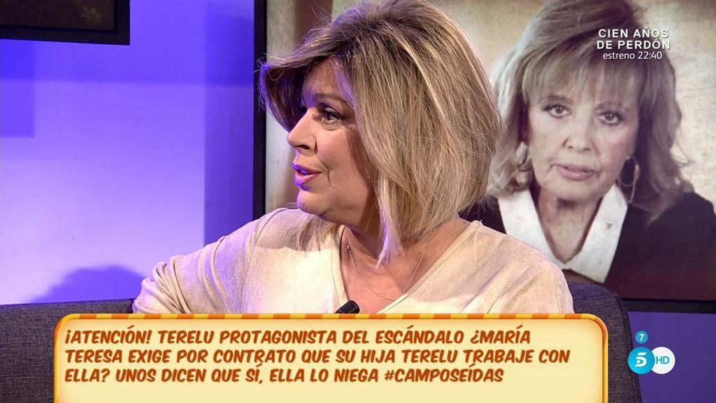 Terelu Campos: "Mi madre no daba crédito, mejor no te cuento lo que dijo"