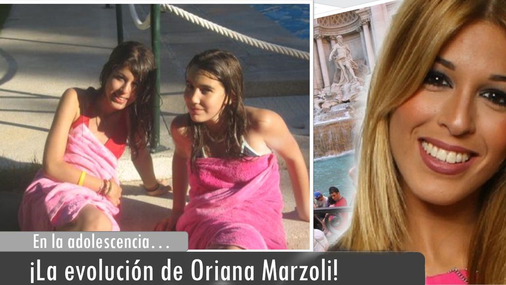 ¿Un cambio radical? El álbum de la infancia de Oriana Marzoli... ¡al descubierto!