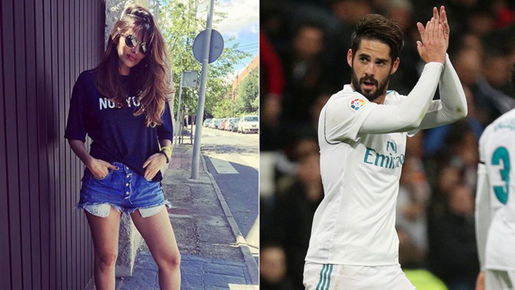 Sara Sálamo ya es una WAG: Las imágenes de la ‘amiga’ de Isco, en el palco Santiago Bernabéu