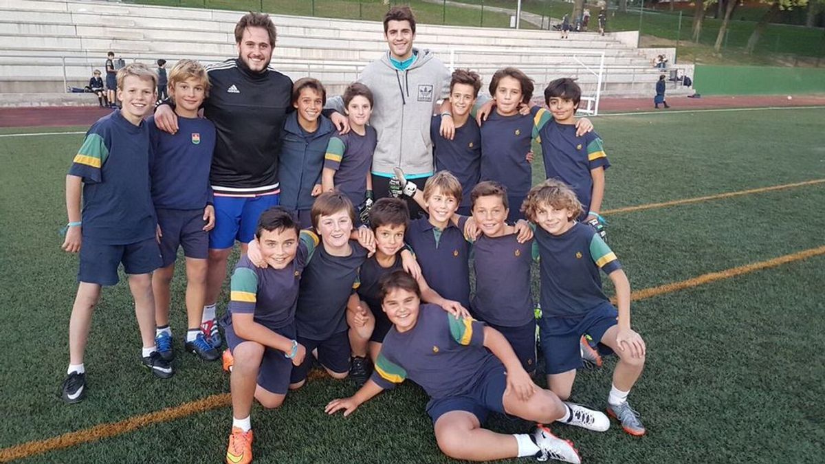 ¡La mejor sorpresa de Álvaro Morata! Visita su antiguo colegio para entrenar con los niños