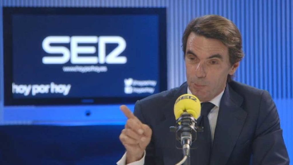 Aznar asegura que en la crisis catalana "ha habido un déficit de política muy grande"