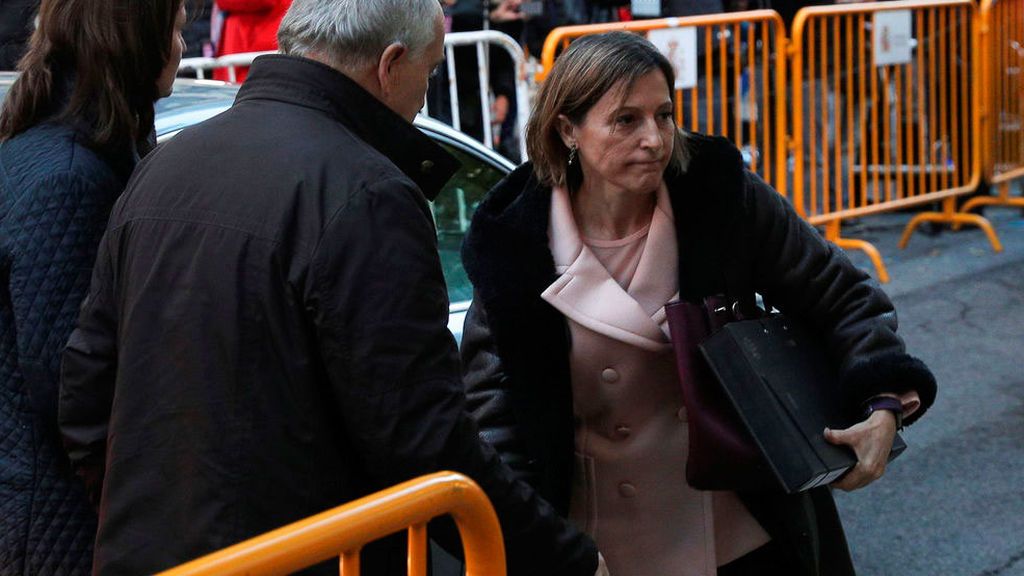 Forcadell y los miembros de la Mesa cambian de estrategia ante el Supremo