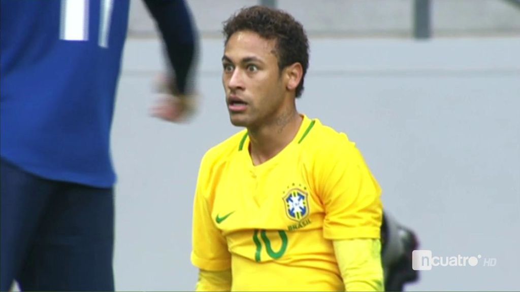 Los detalles del partido de Neymar con Brasil ante Japón Los detalles del partido de Neymar con Brasil ante Japón