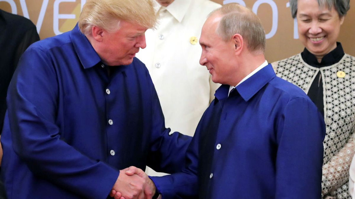 Trump y Putin, amigos para siempre en la cumbre de Asia