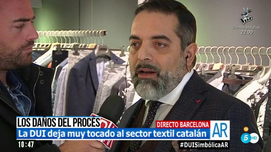 Los daños del procés: muchas tiendas del sector textil echan el cierre en Barcelona