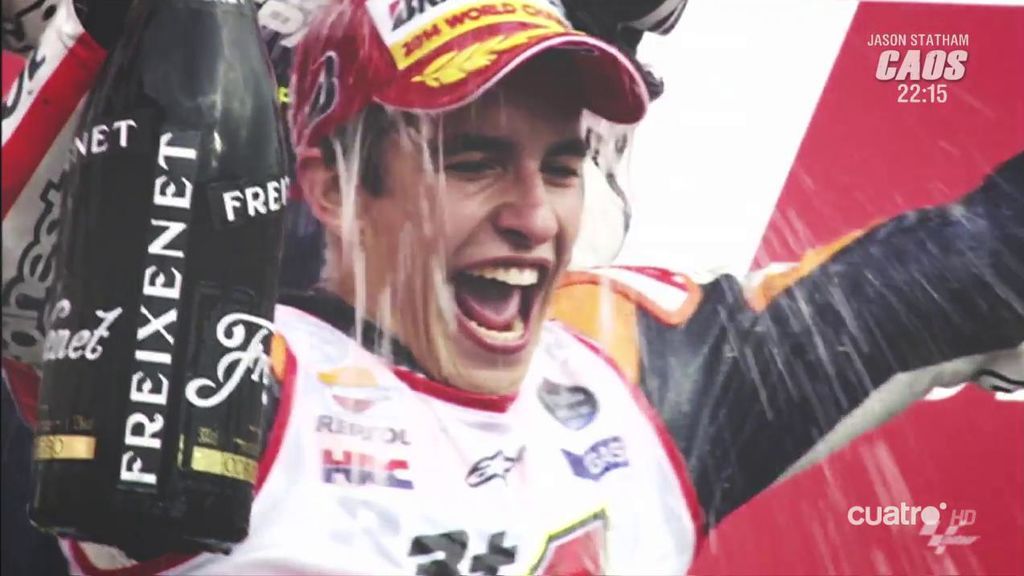¿Con qué bandera celebró Marc Márquez sus cinco títulos mundiales?