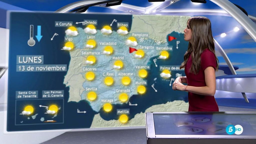 Vientos de hasta 100 km/h en el nordeste💨 que provocarán olas de hasta 3 metros🌊