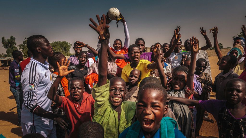 El fútbol, herramienta clave para que los niños no se unan a Boko Haram en Nigeria