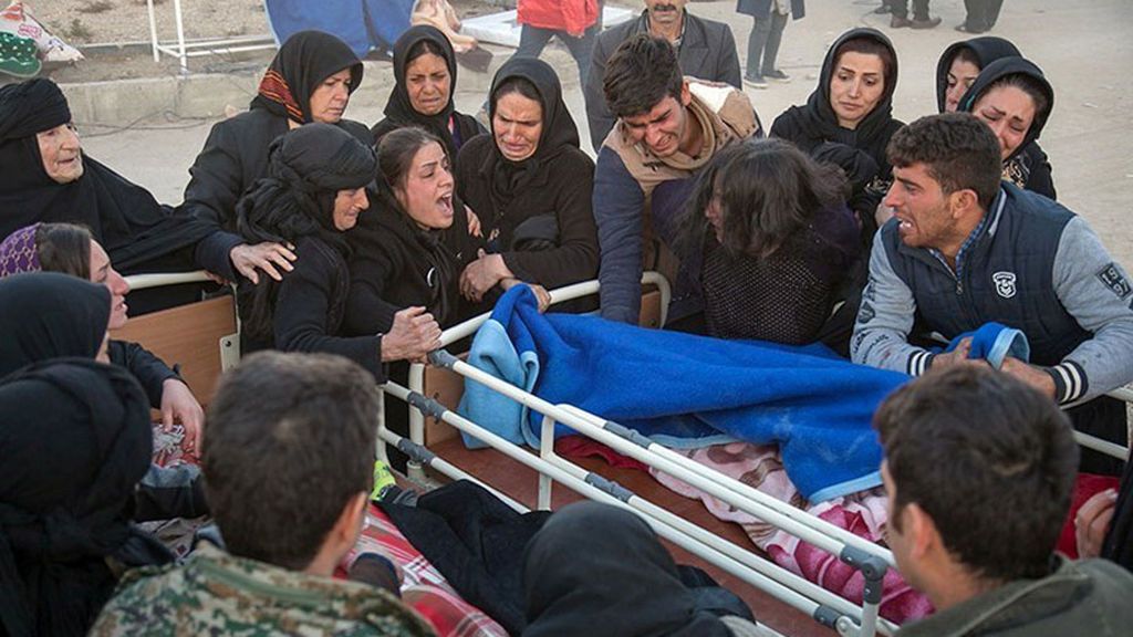 Terremoto en Irán:  Caos en los hospitales ante la avalancha de heridos